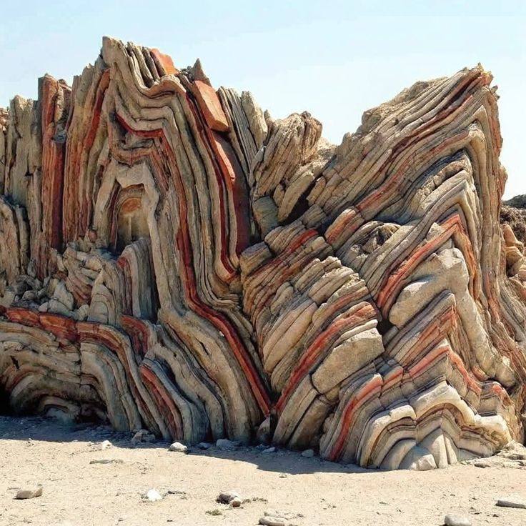 Think - What you’re seeing here isn’t melted rock — it’s layered ...
