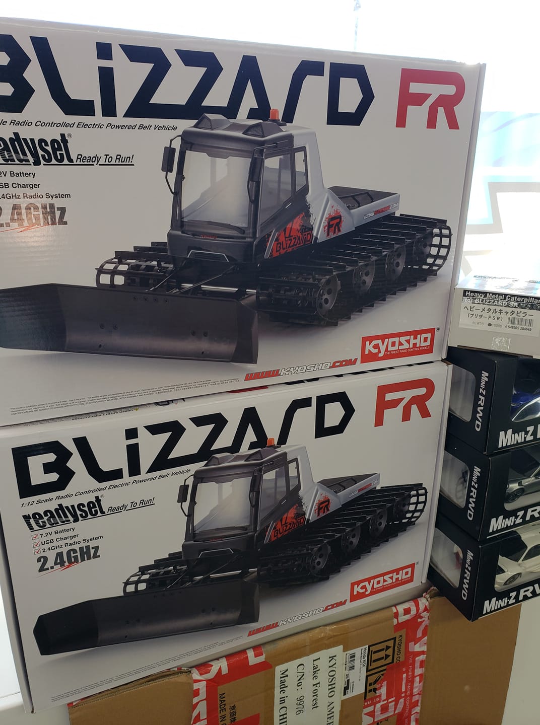 Kyosho Blizzard 2.0 with Grave Digger body