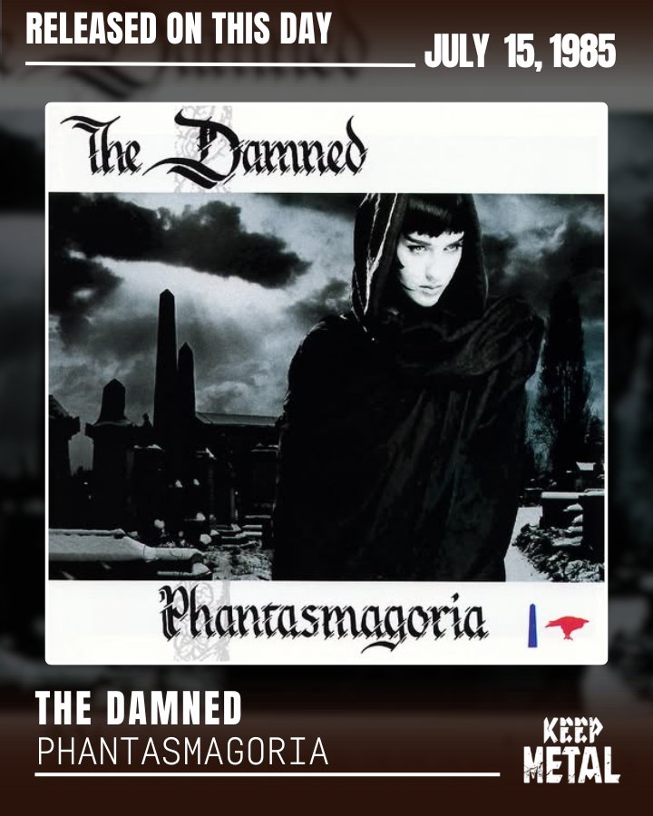 The Damned's Phantasmagoria on limited edition white vinyl