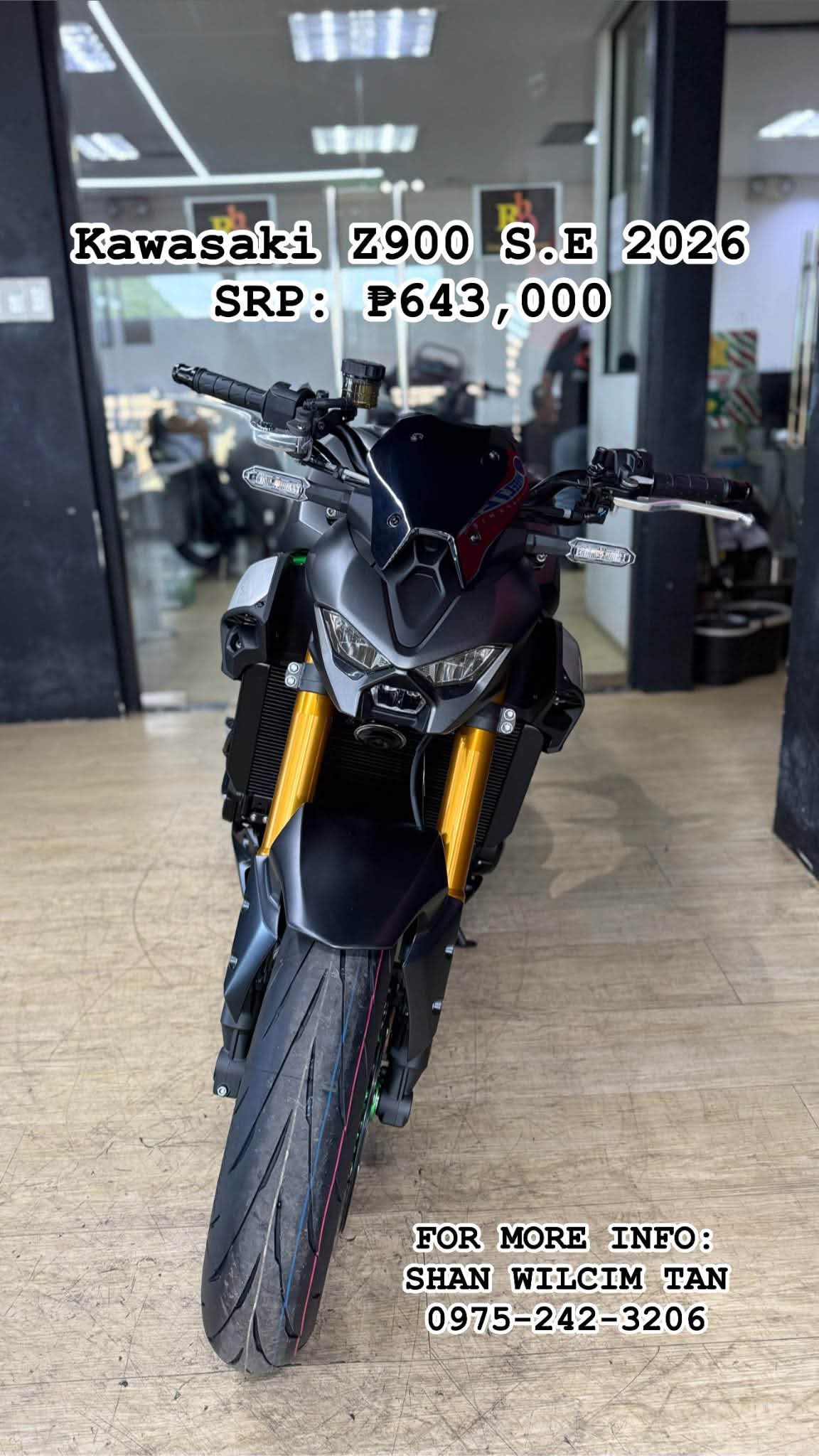 Kawasaki Z900 S.E 2026 SRP: ₱643,000 EXCLUSIVE PROMO DEALS YOU