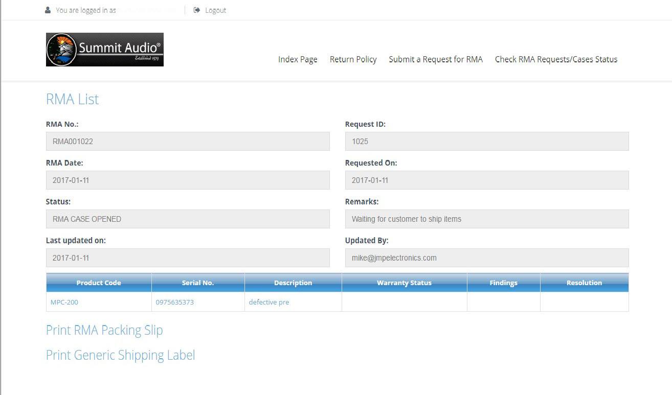 Summit Audio - Summit Audio is proud to introduce to our customers a ...