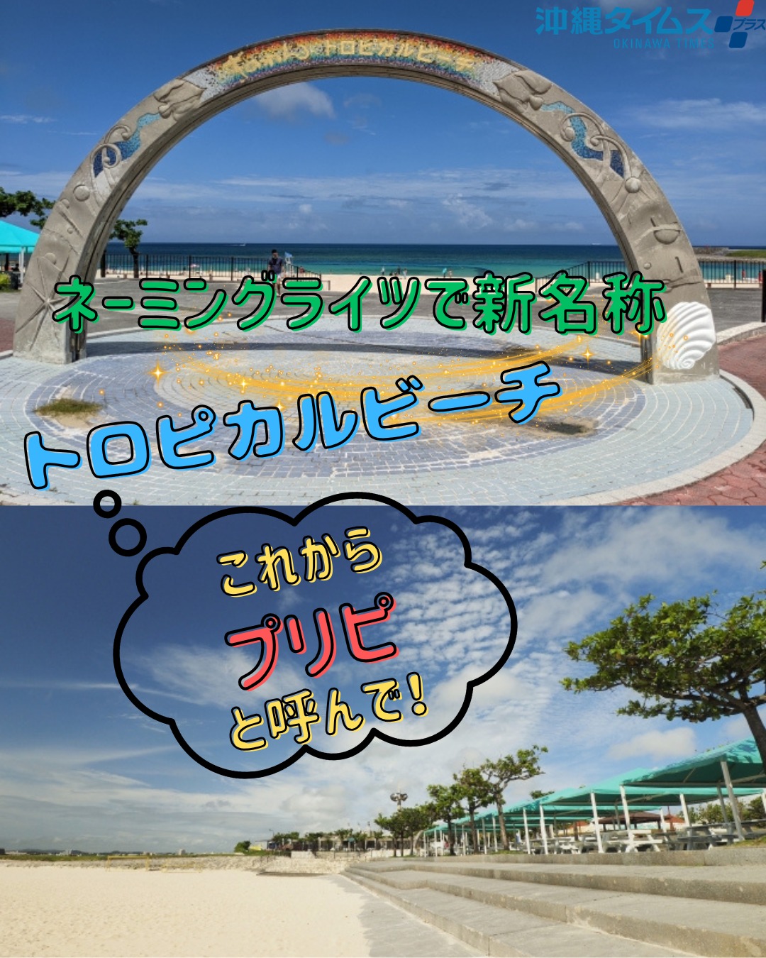沖縄タイムス - 【これから「プリピ」と呼んで！ トロピカルビーチ