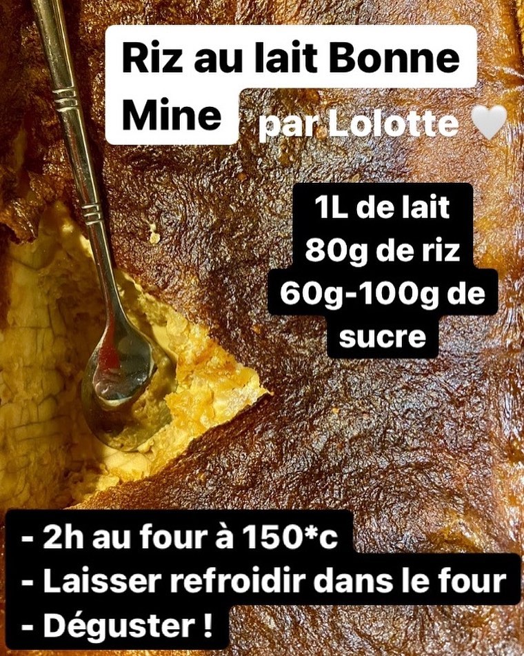 L’épicerie - Que faire avec un litre de lait ? Le riz au lait est ...