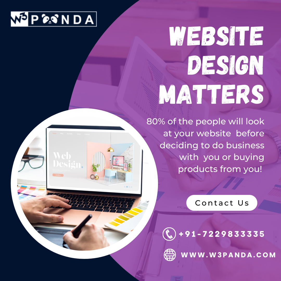 W3Panda - Yes, website design matters as it is the first impression on ...