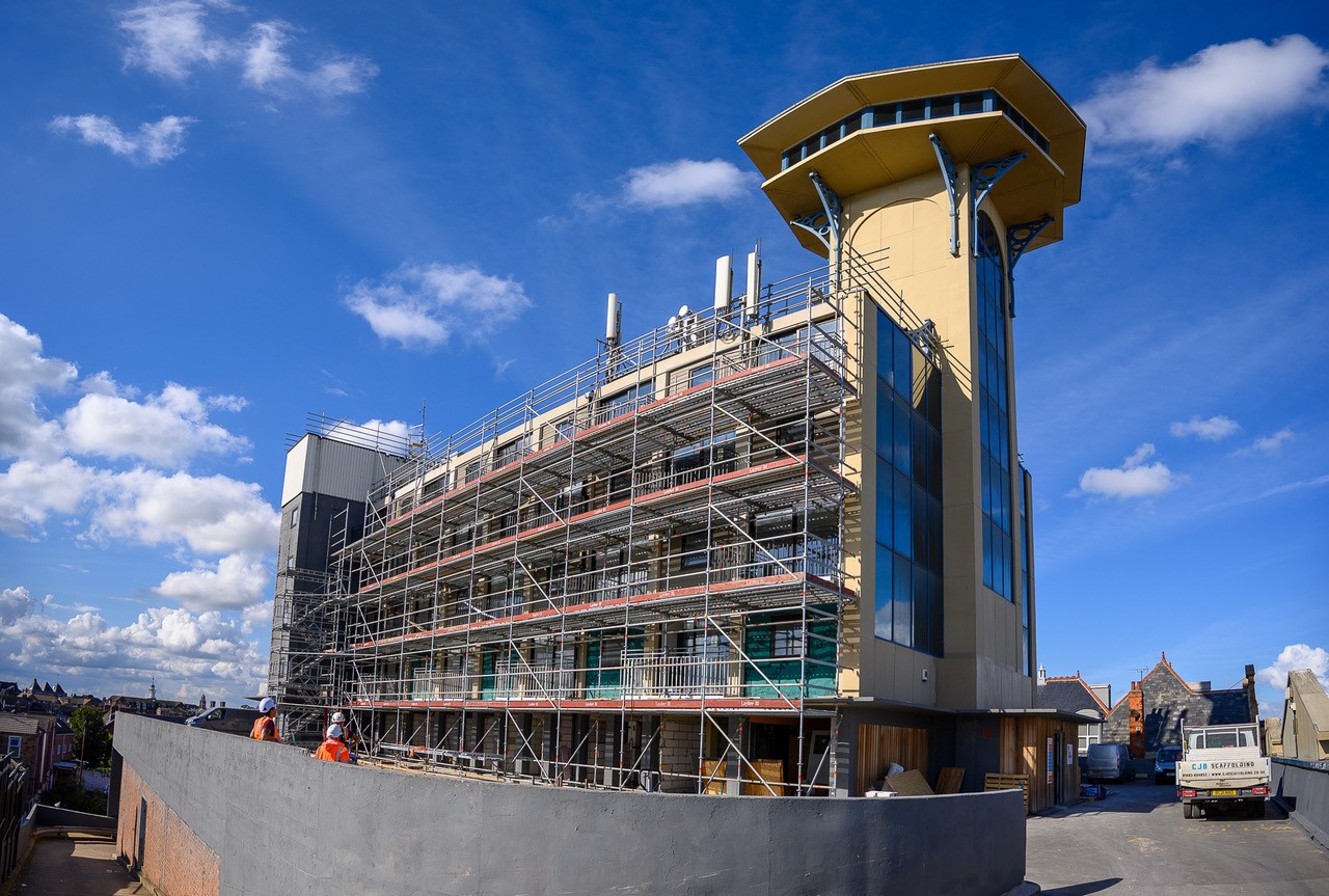 CJB - #ThrowbackThursday - Working on the BMA - Oasis Tower Looking ...