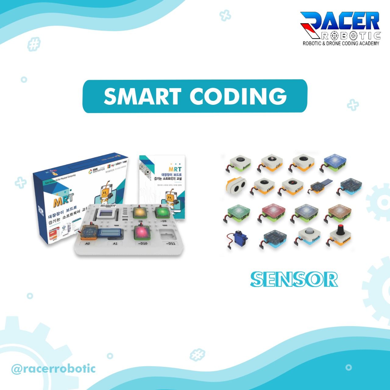 RACER Robotic - Hallo Sobat RACER! Smart coding is an easy... | Facebook