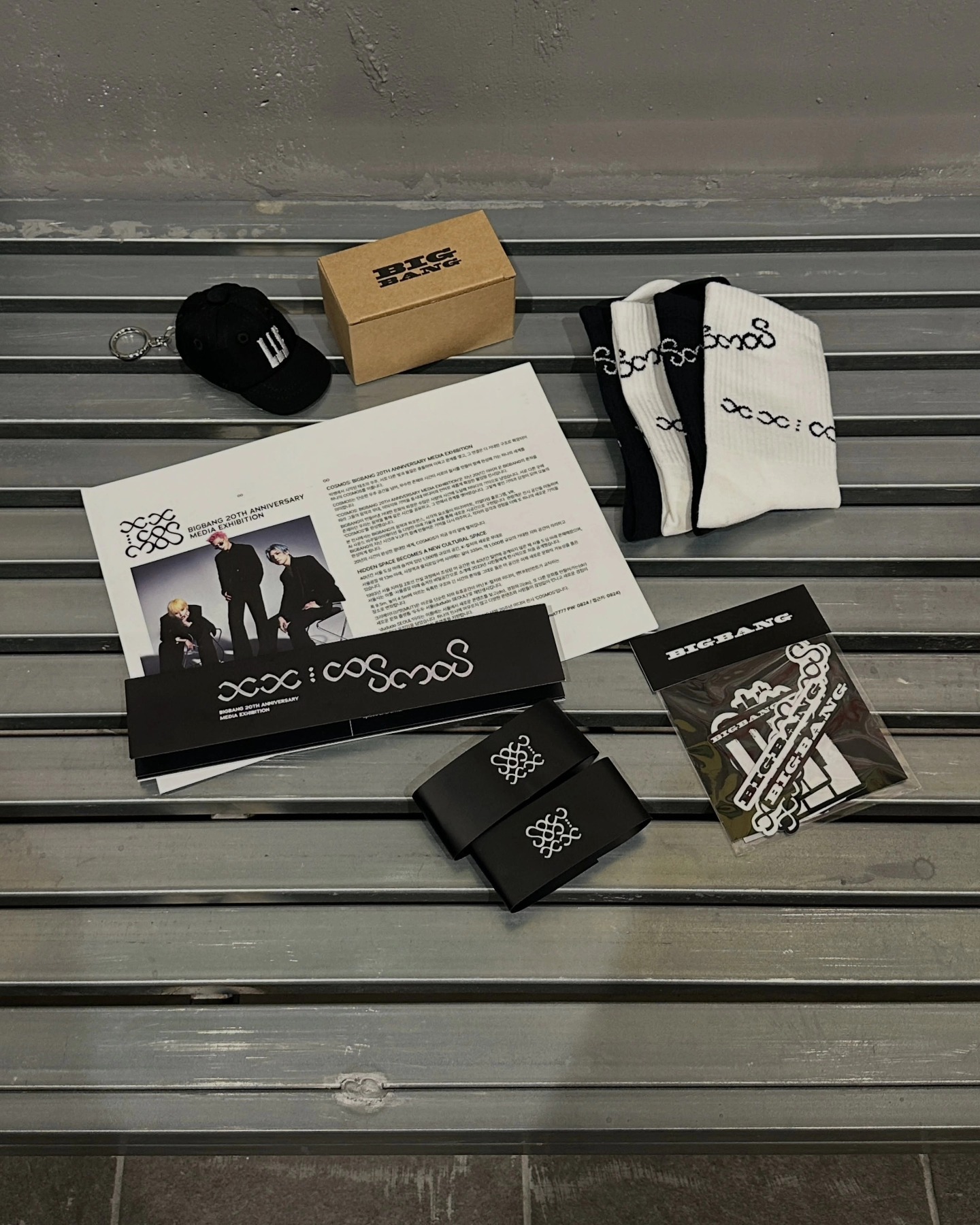 BIGBANG 20周年記念 COSMOS ネックレス　韓国POPUP 完売品 BIGBANGポップアップ…グッズが微妙過ぎる… . #GDRAGON #韓国 #kpop