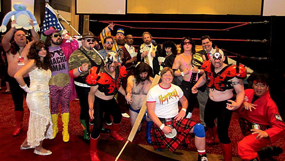 Then. Now. WHATEVER! 🤣 Can you name these 90s wrestling cosplays?