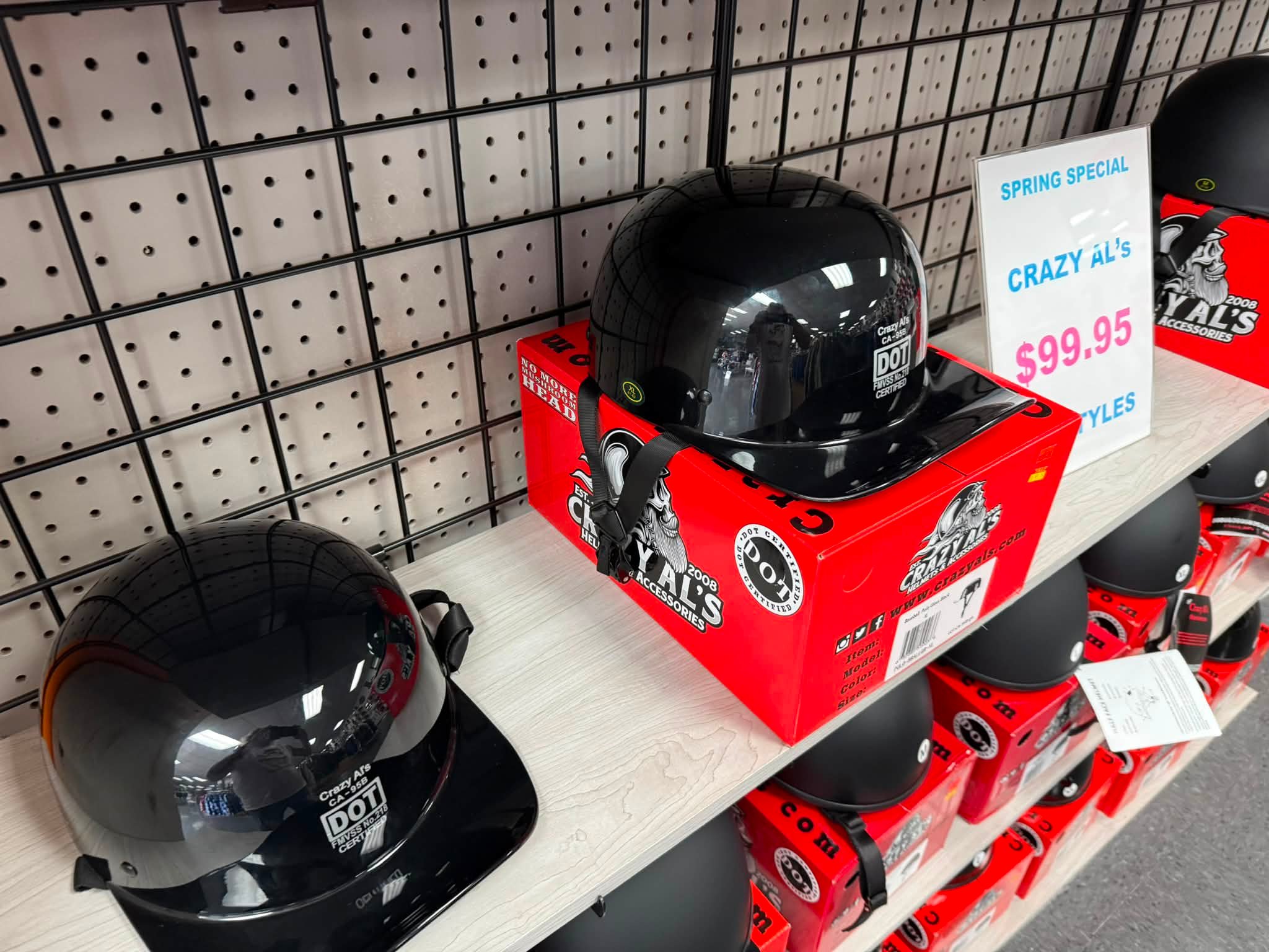 al's biker helmets Maltese DOT SOA Limited Edition S With six specific shell and EPS sizes Bike Helmets