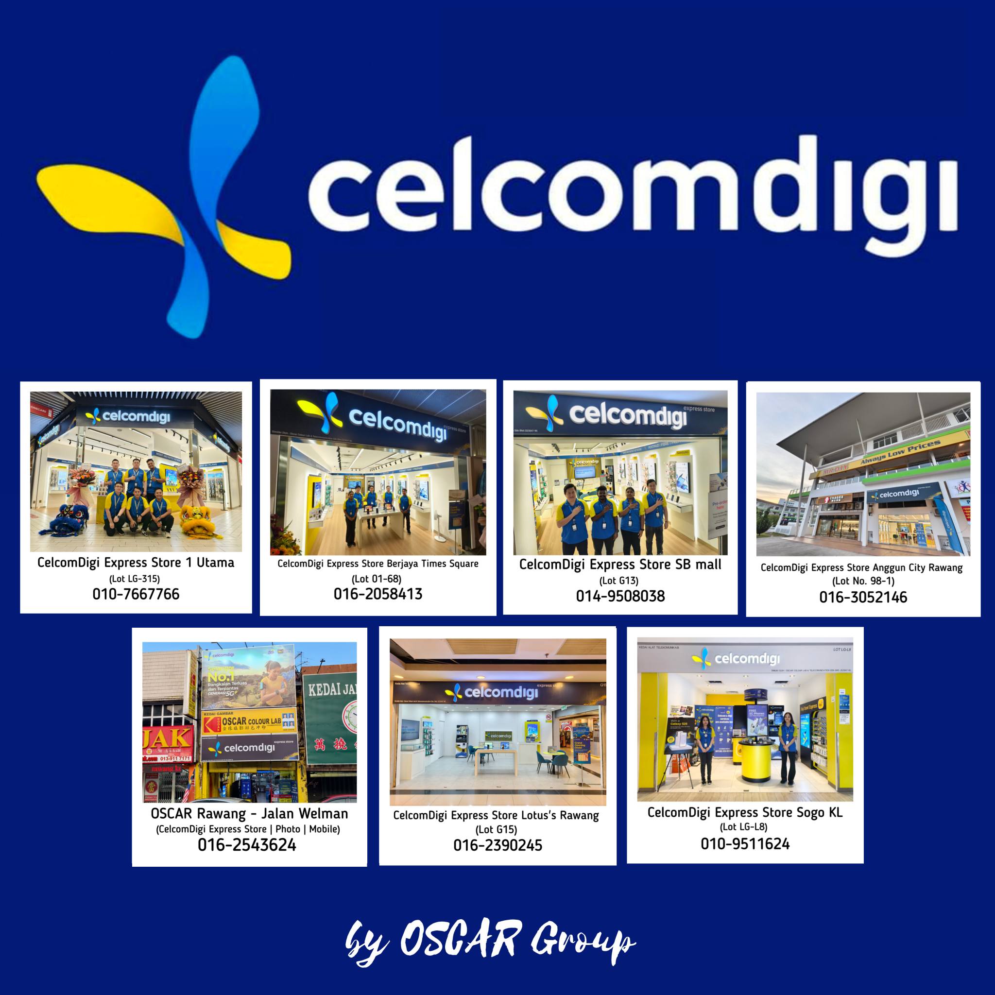 CelcomDigi Express Store Berjaya Times Square - by OSCAR Group added a ...