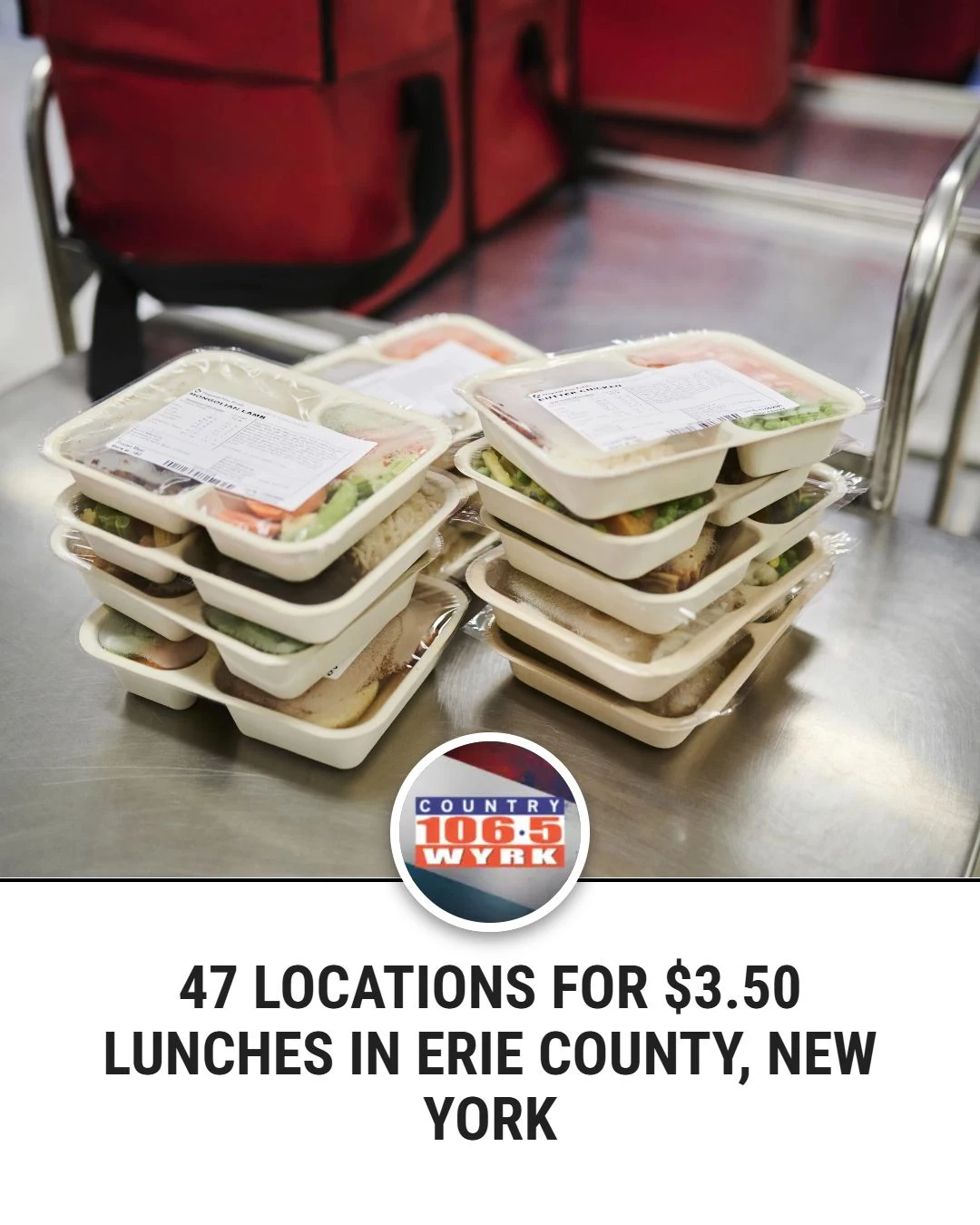 47 Locations for $3.50 Lunches in... - Country 106.5 WYRK | Facebook