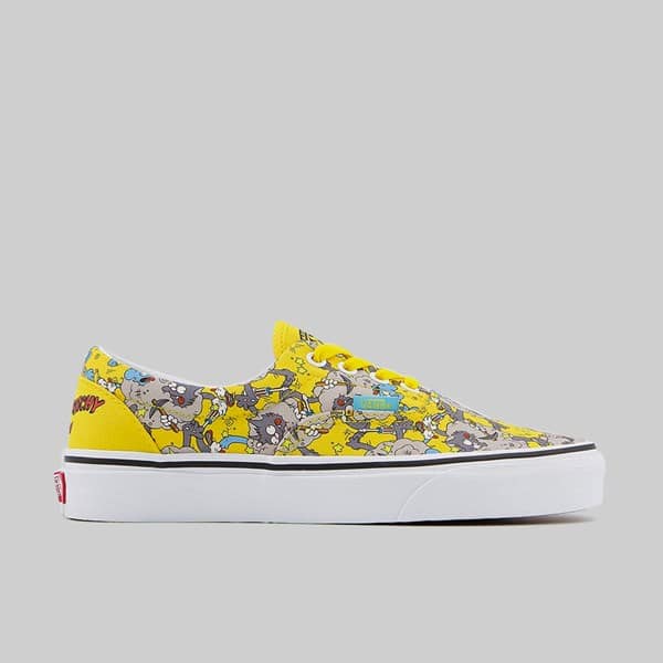 vans era the simpsons itchy & scratchy