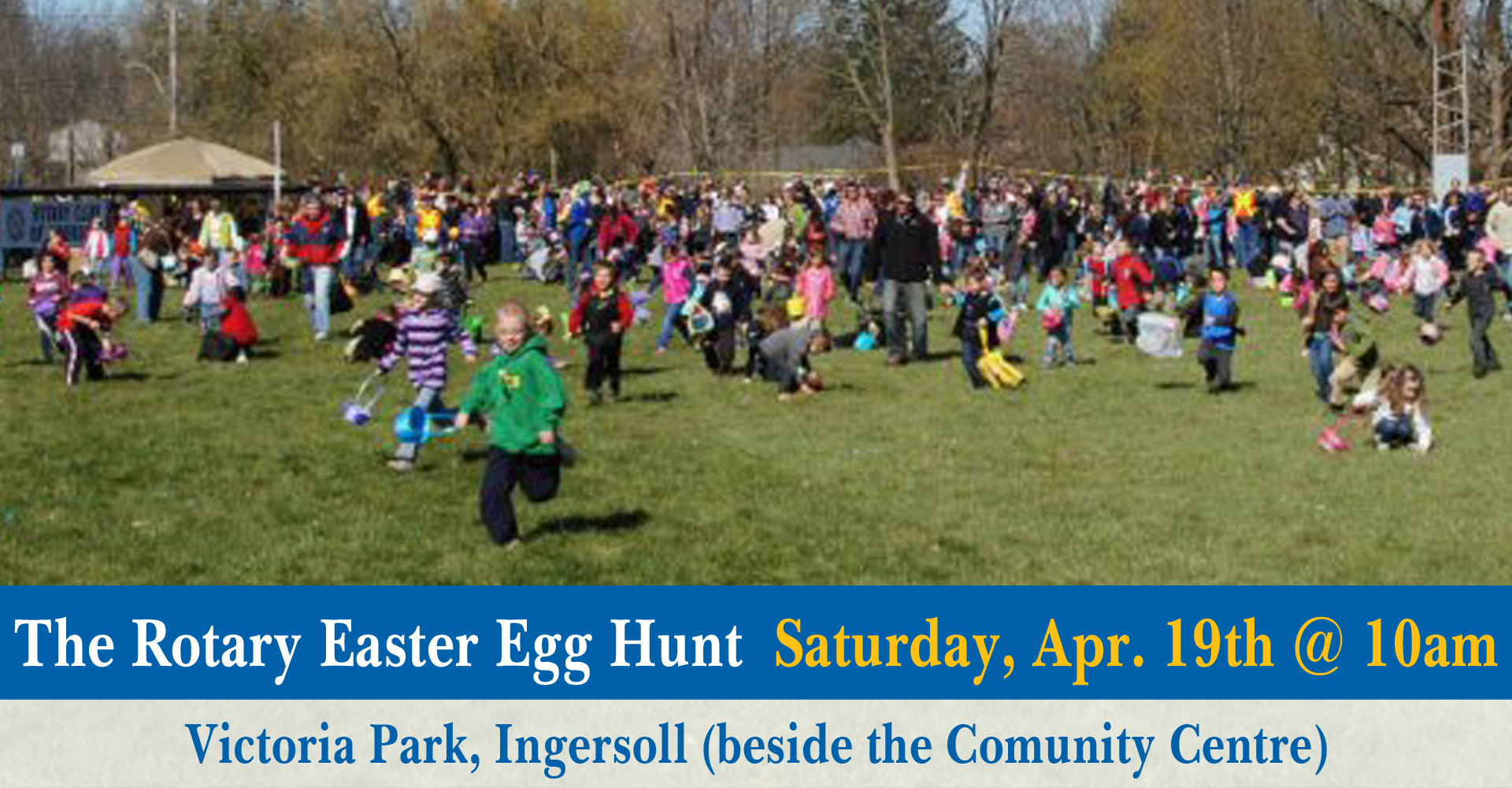 The Rotary Easter Egg Hunt
