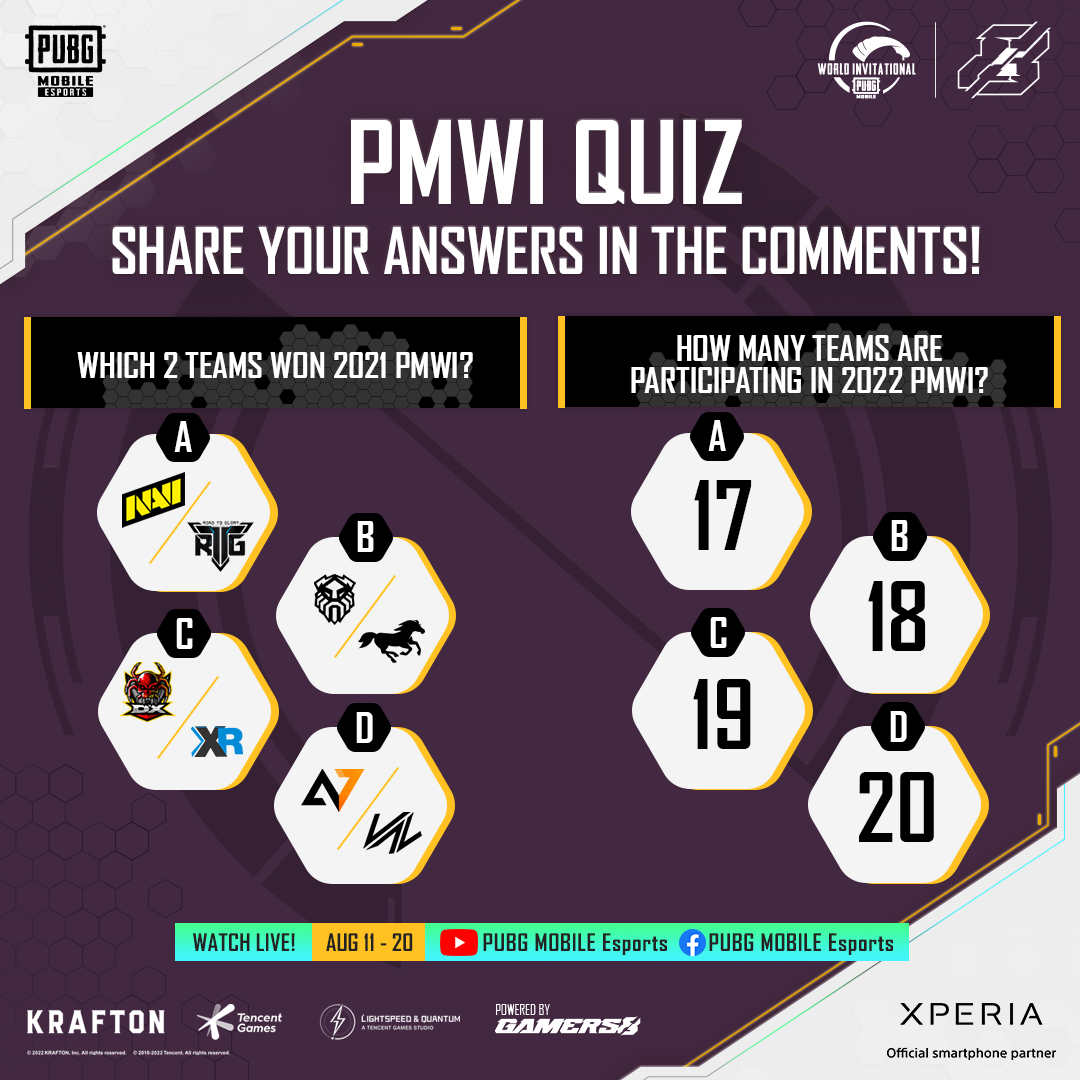🧠😎 It's time to test your... - PUBG Mobile Esports Pakistan