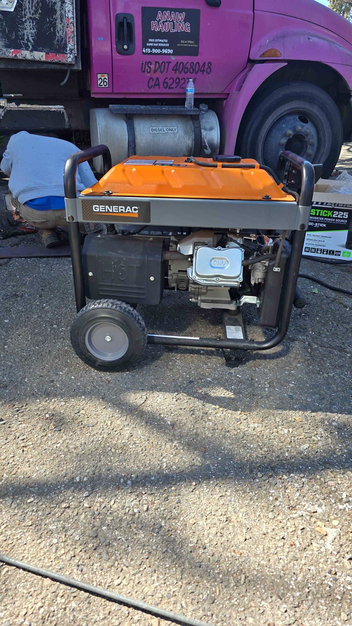 7000-watts power generator gasoline - Miscellaneous Tools - San Jose ...