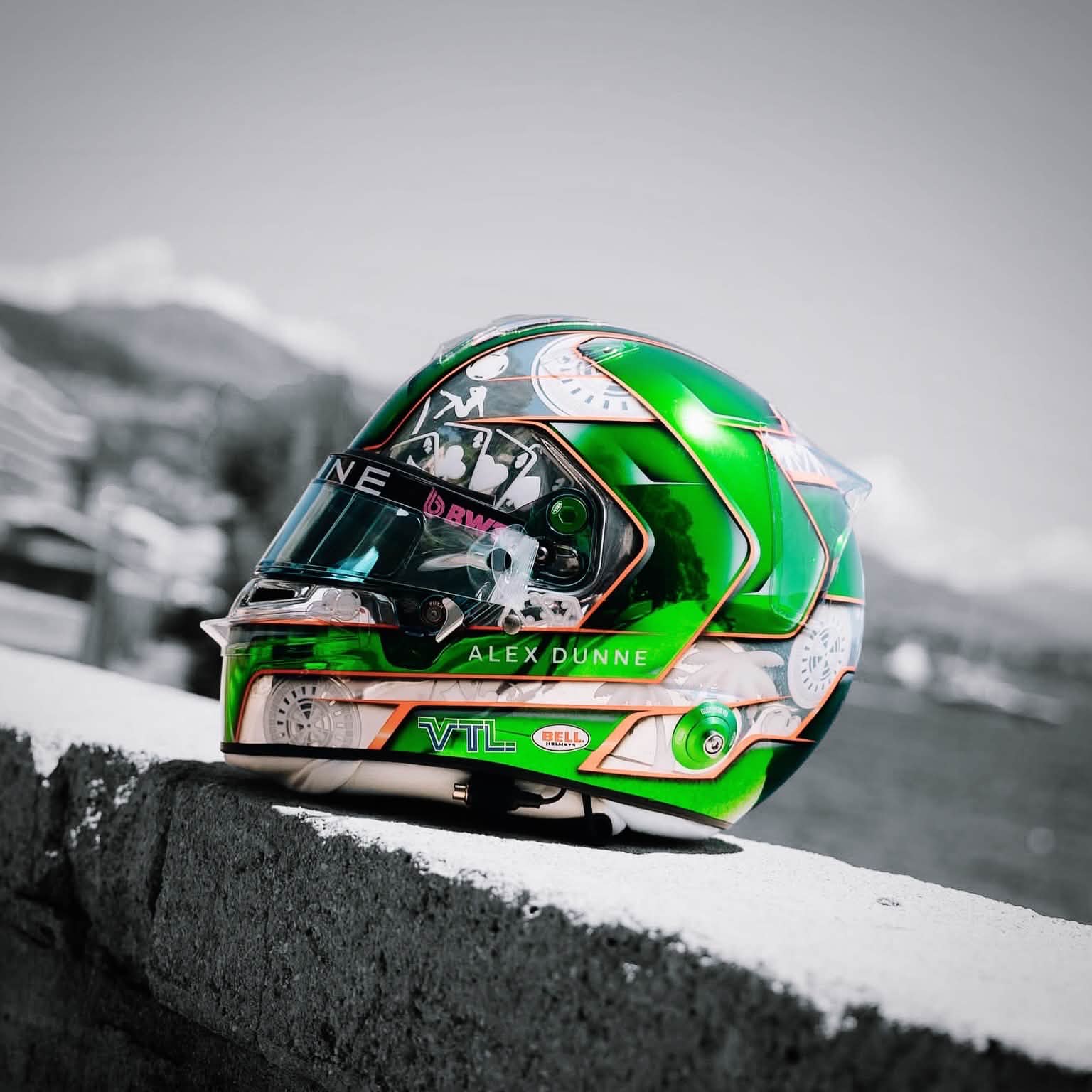 bell dunne helmet Alex Dunne 🇮🇪 green edition