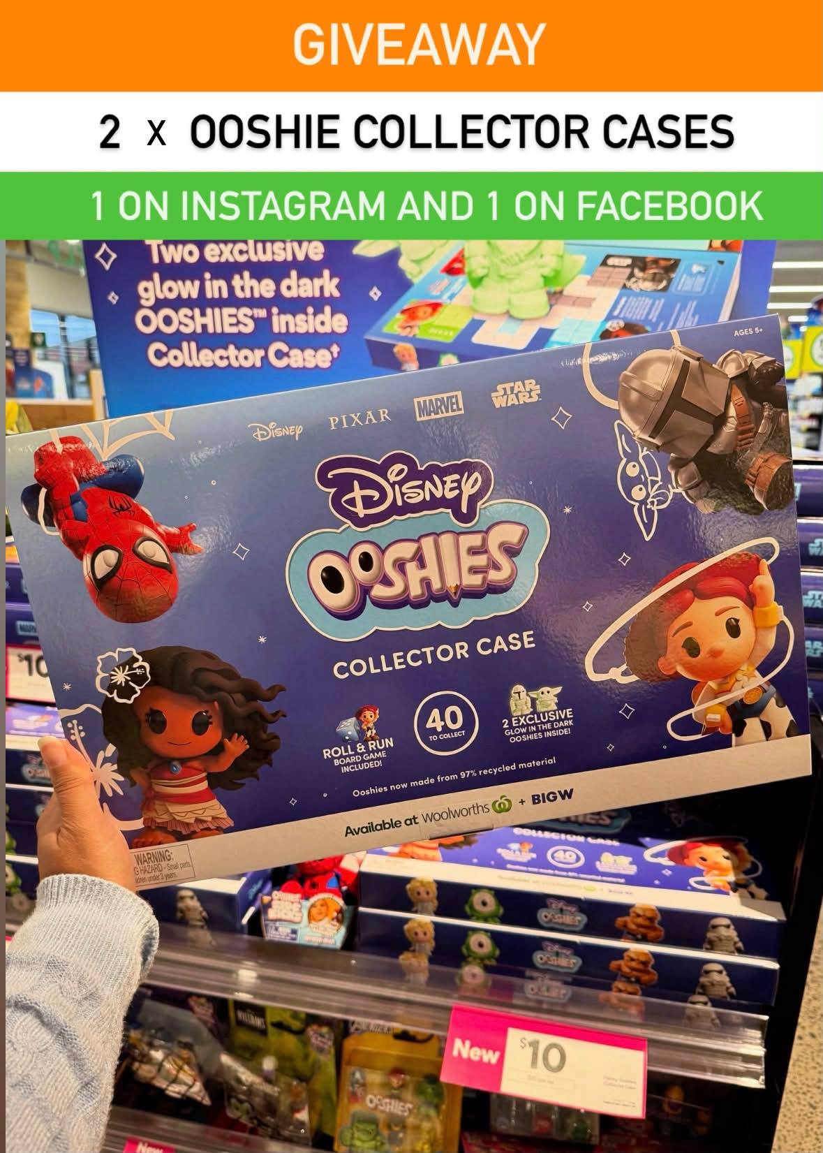 GIVEAWAY*** I have 2 Woolworths / BIG W x Disney Ooshie Collector