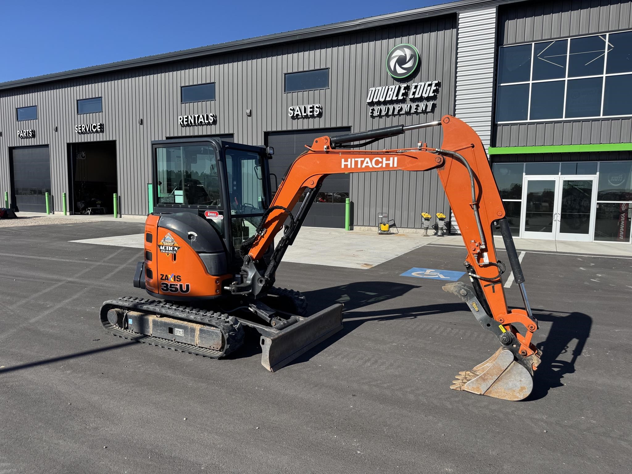 2023 Hitachi ZX35 excavator for sale