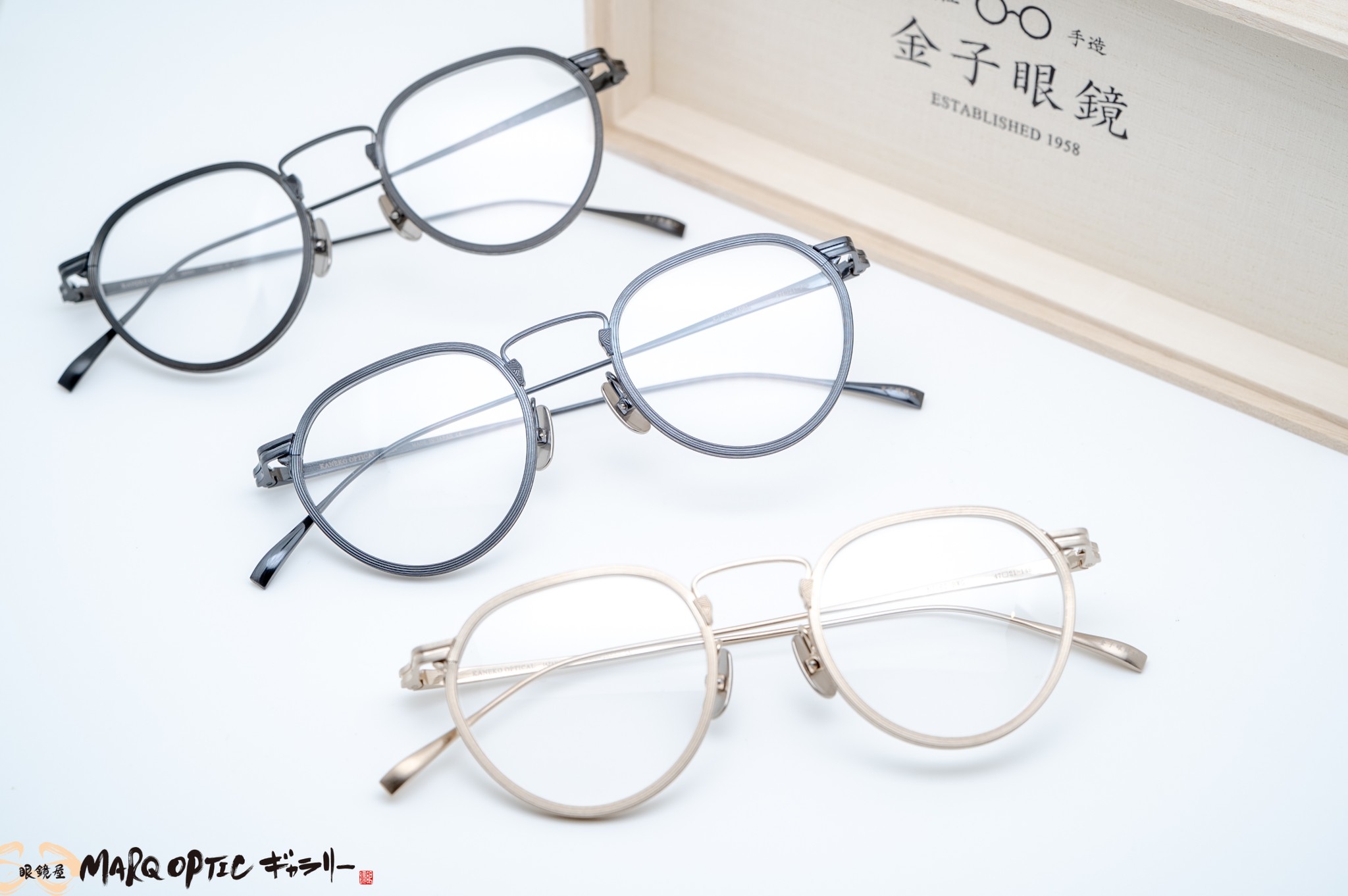 MARQ - Brand: KANEKO Optical 金子眼鏡 Model:KC-98 Celluloid 