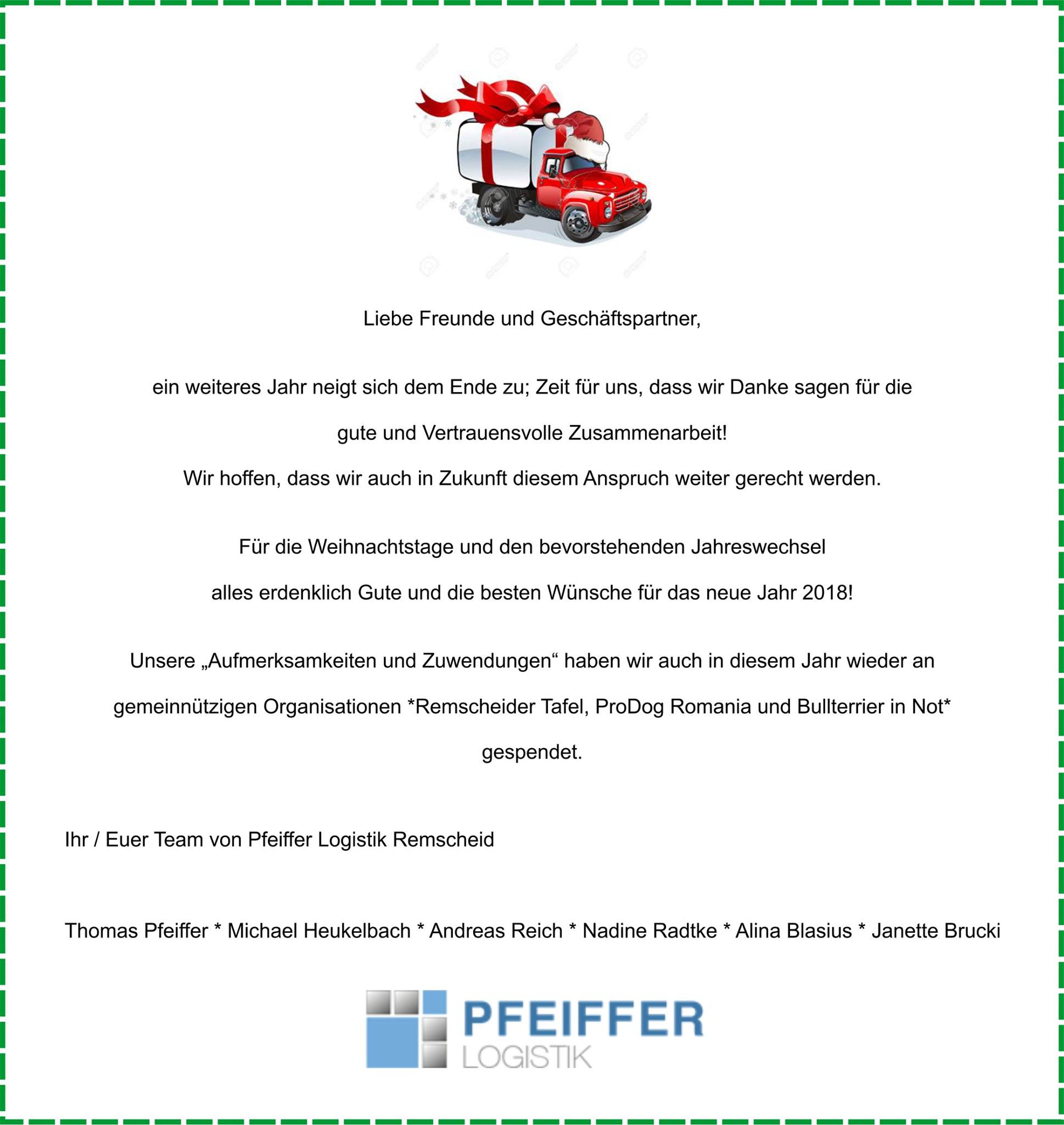 Spedition Pfeiffer Remscheid Facebook