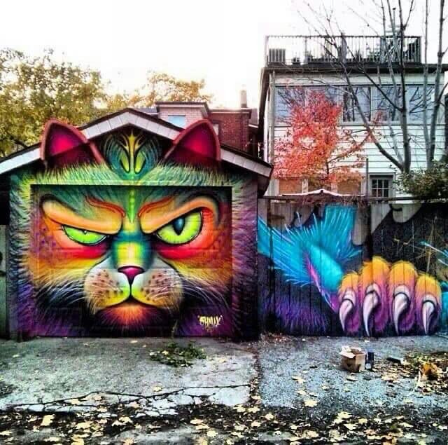 Pink Panther by Matt Gondek in Toronto, Canada. Made You Smile (15