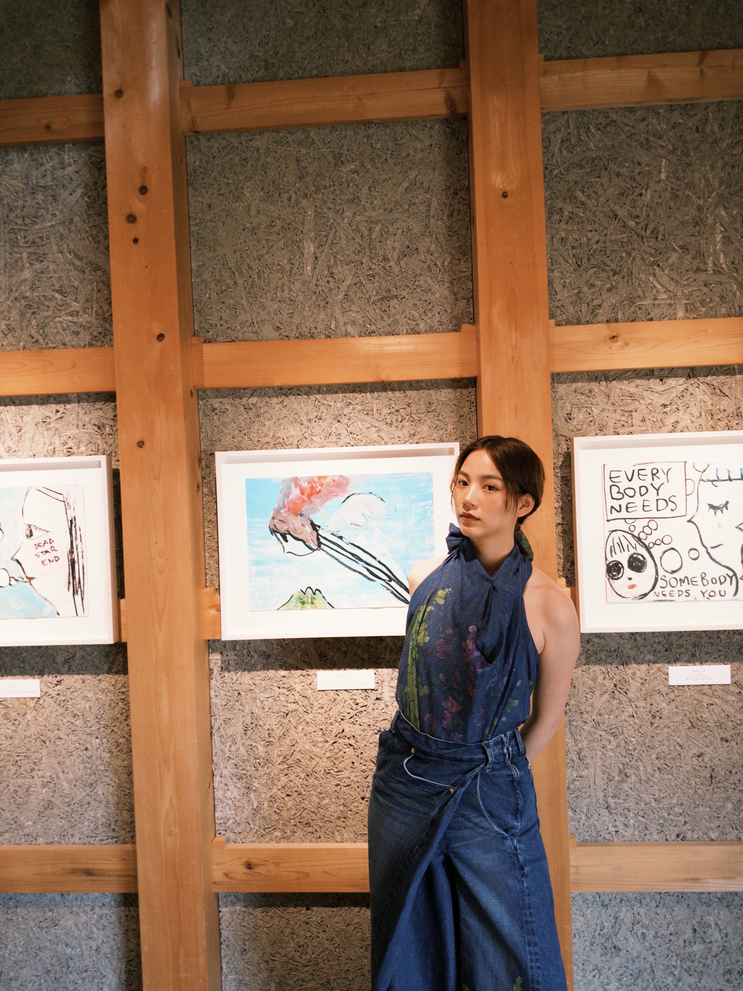 奈良美智さん、ARABAKIフェスと一緒に、岩手・大船渡山林火災の復興