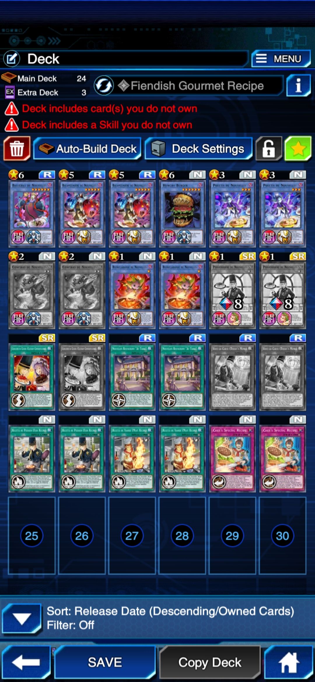 chef deck yugioh Complete Custom for Yu-Gi-Oh! Yu-Gi-Oh! Trading Card Game WISU-EN040
