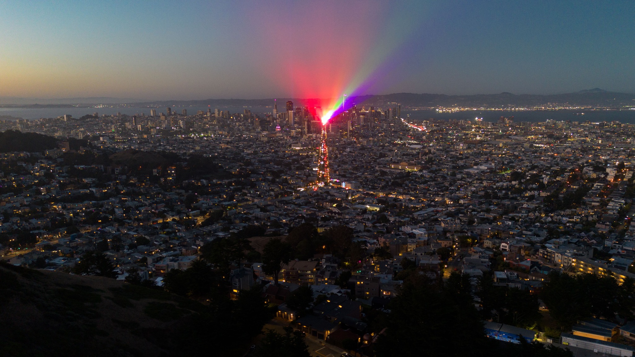 San Francisco is beaming with Pride this weekend as a 4.1-mile