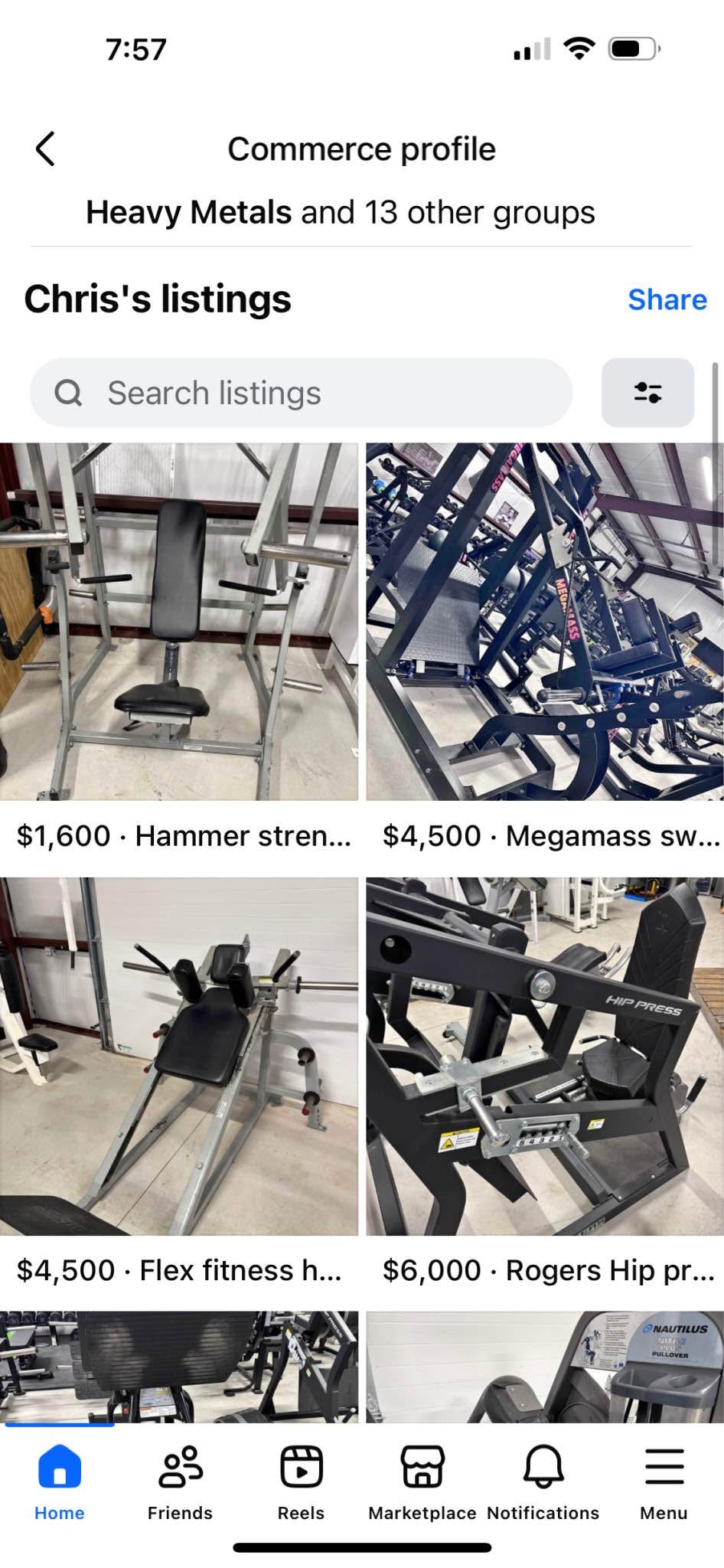 Atlantis, prime fitness, Cybex, nautilus, hammer strength etc - Weight ...