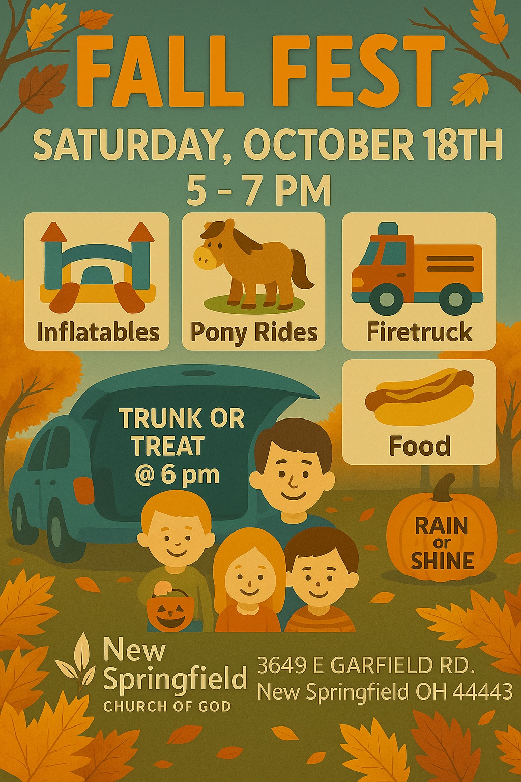Fall Fest at New Springfield Church of God