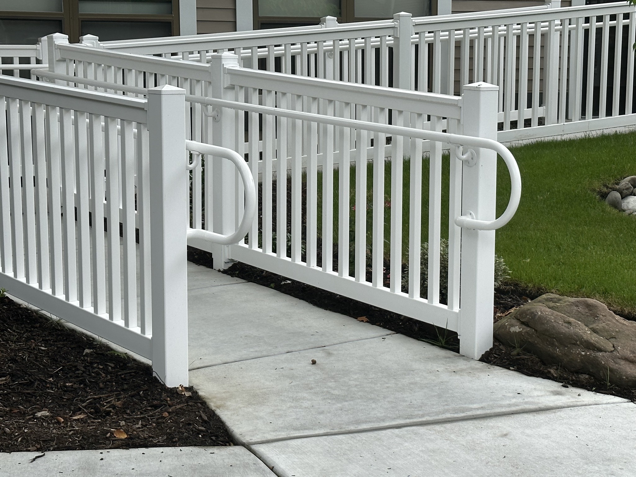 Great - Safety Meets Style. ♿ This project features white vinyl
