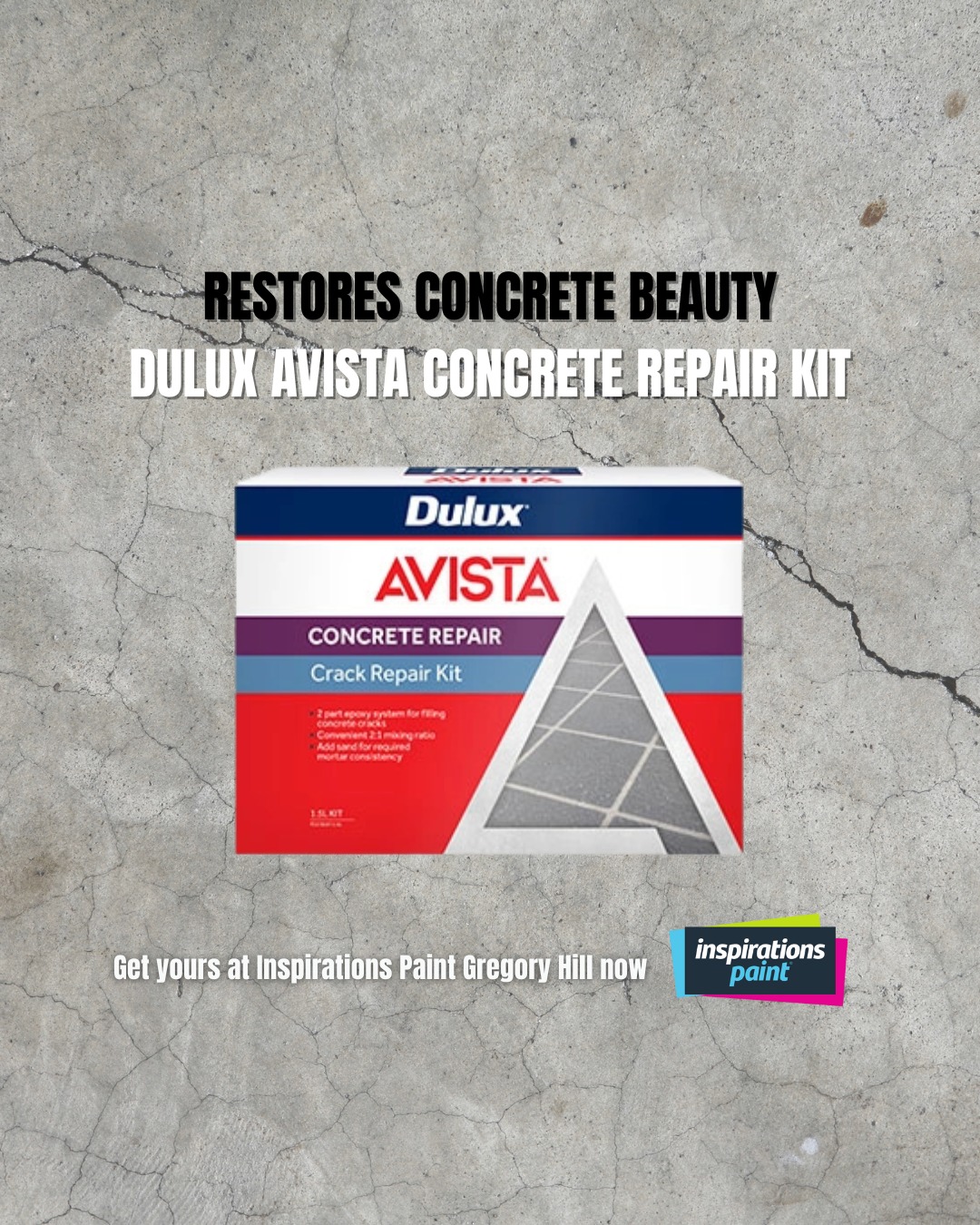 Inspirations - Don't let cracks ruin your curb appeal! The Dulux Avista ...