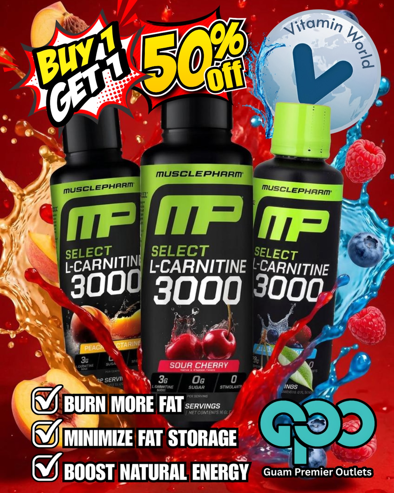 l carnitine mp GPO Guam How Does a B12 korean skincare MANEE Gluta Collagen:PINK GLUTA
