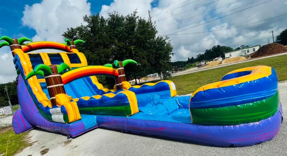 The 18ft Goombay Splash 💦... - Ozone Inflatables Rentals
