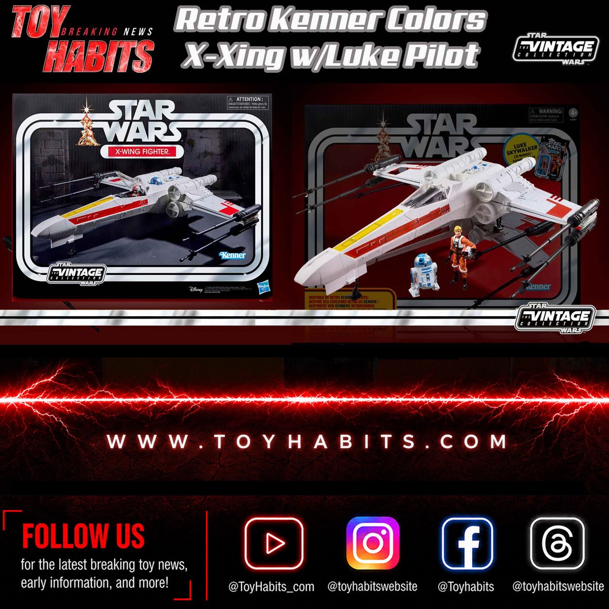 Hasbro reveals retro Kenner-inspired Star Wars X-wing