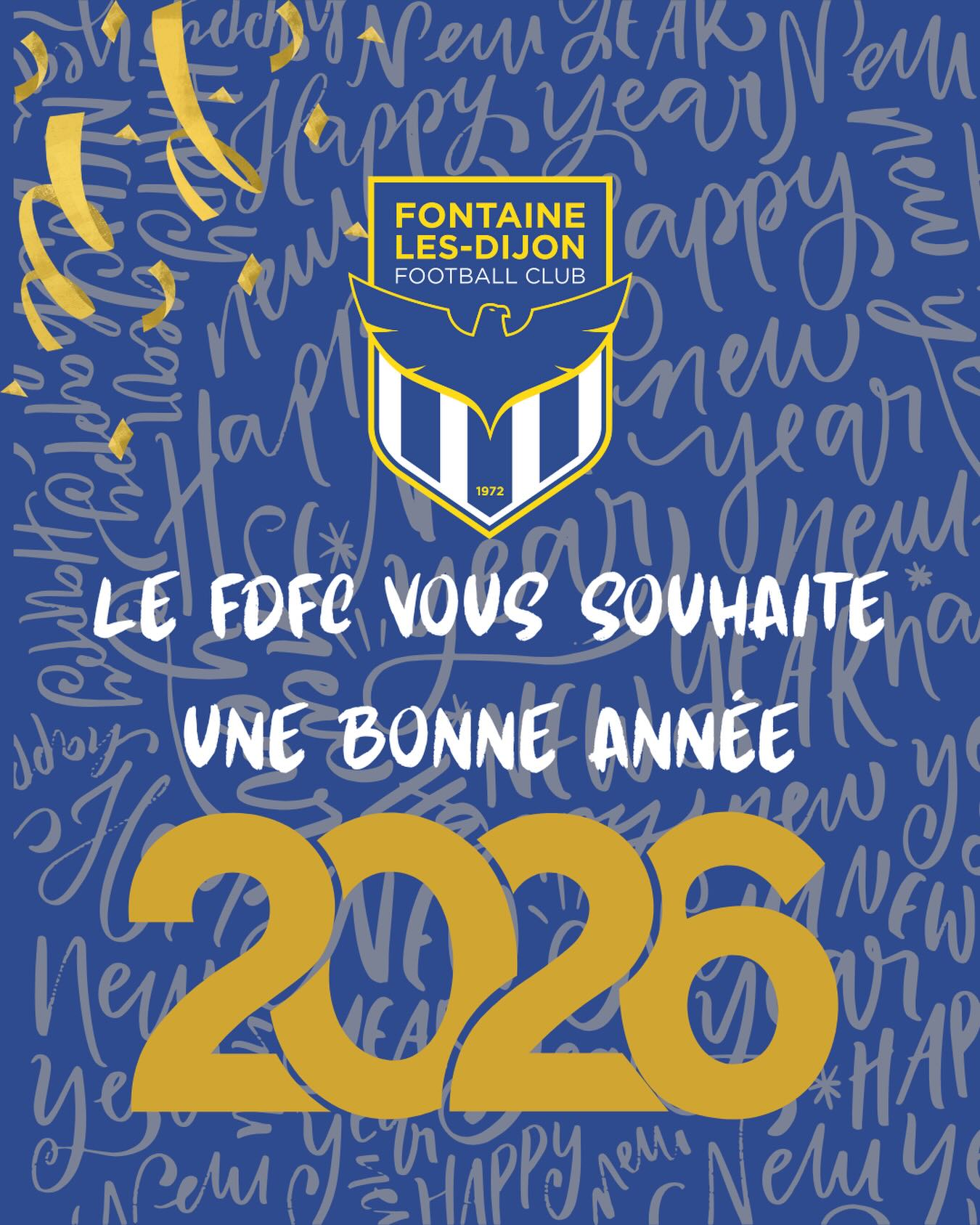 Fontaine - [BONNE ANNÉE 2026] Le FDFC vous souhaite une belle et ...