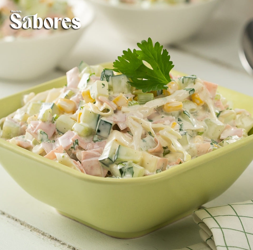 Revista - ENSALADA DE REPOLLO - PEPINO - JAMÓN. INGREDIENTES: 1 cabeza ...