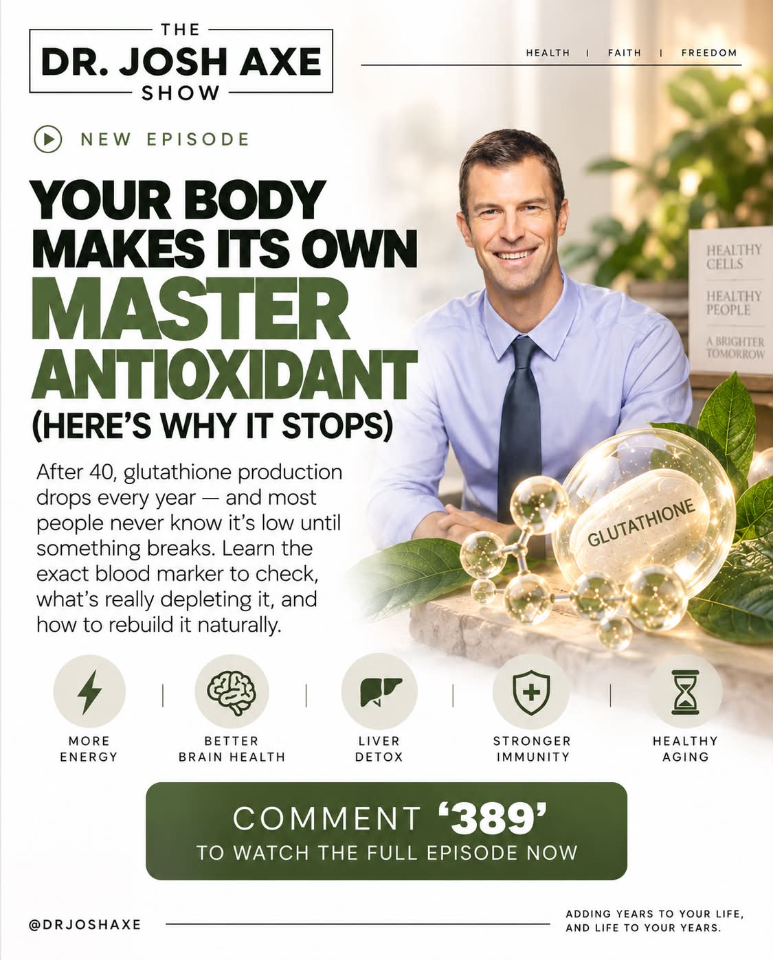 dr gustavo bounous glutathione Most antioxidants get used once and thrown away. gets recycled over and over...but only if your body has the raw materials to run the machinery. That's the part almost nobody talks Haifamajic Gluta Plus