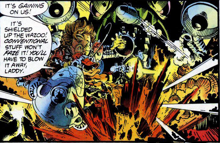 Bucky - Trapped in the Magma Tanker, chased by a nightmarish ...