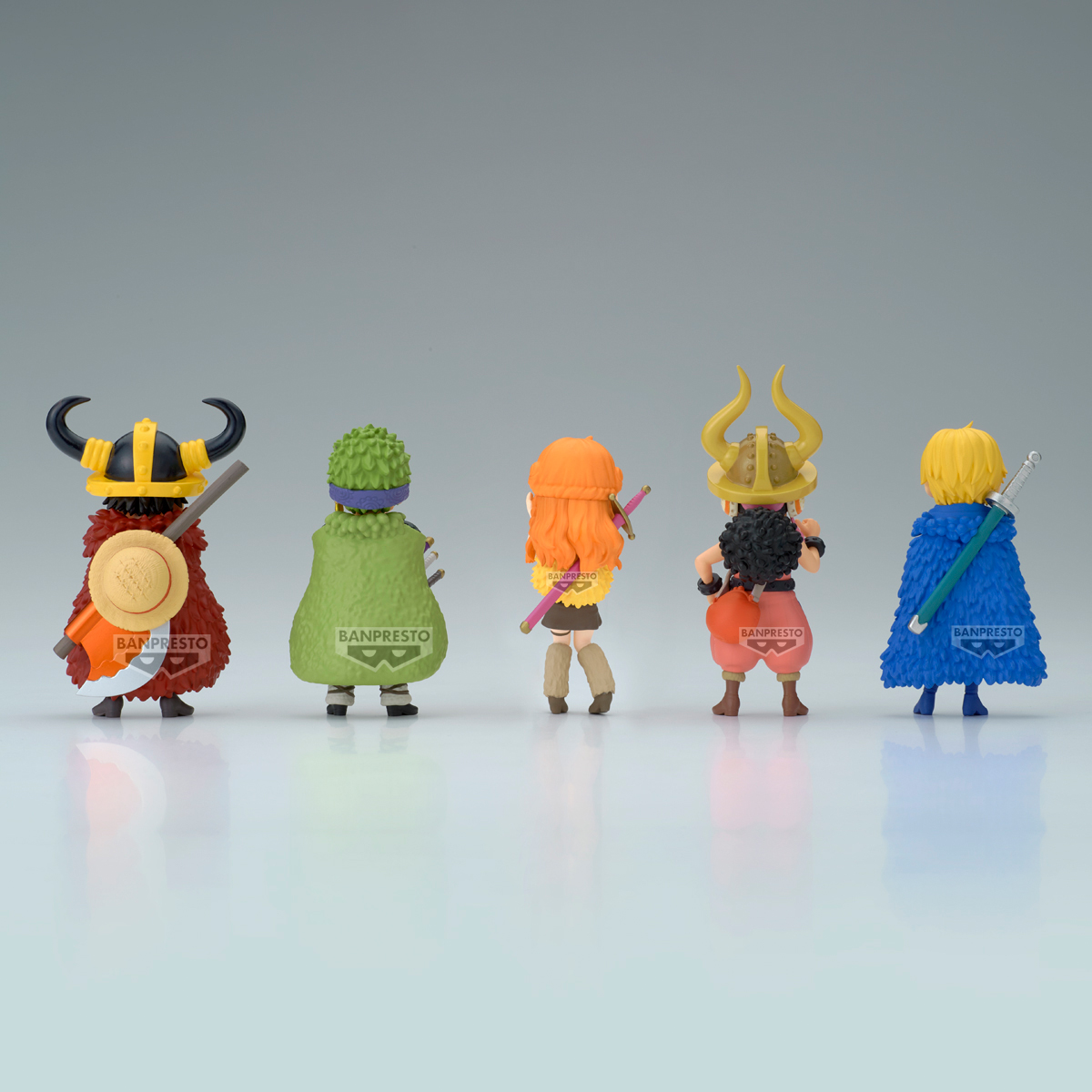 World Collectable Figure One Piece - Elbaph 1 Luffy, Zoro, Nami 