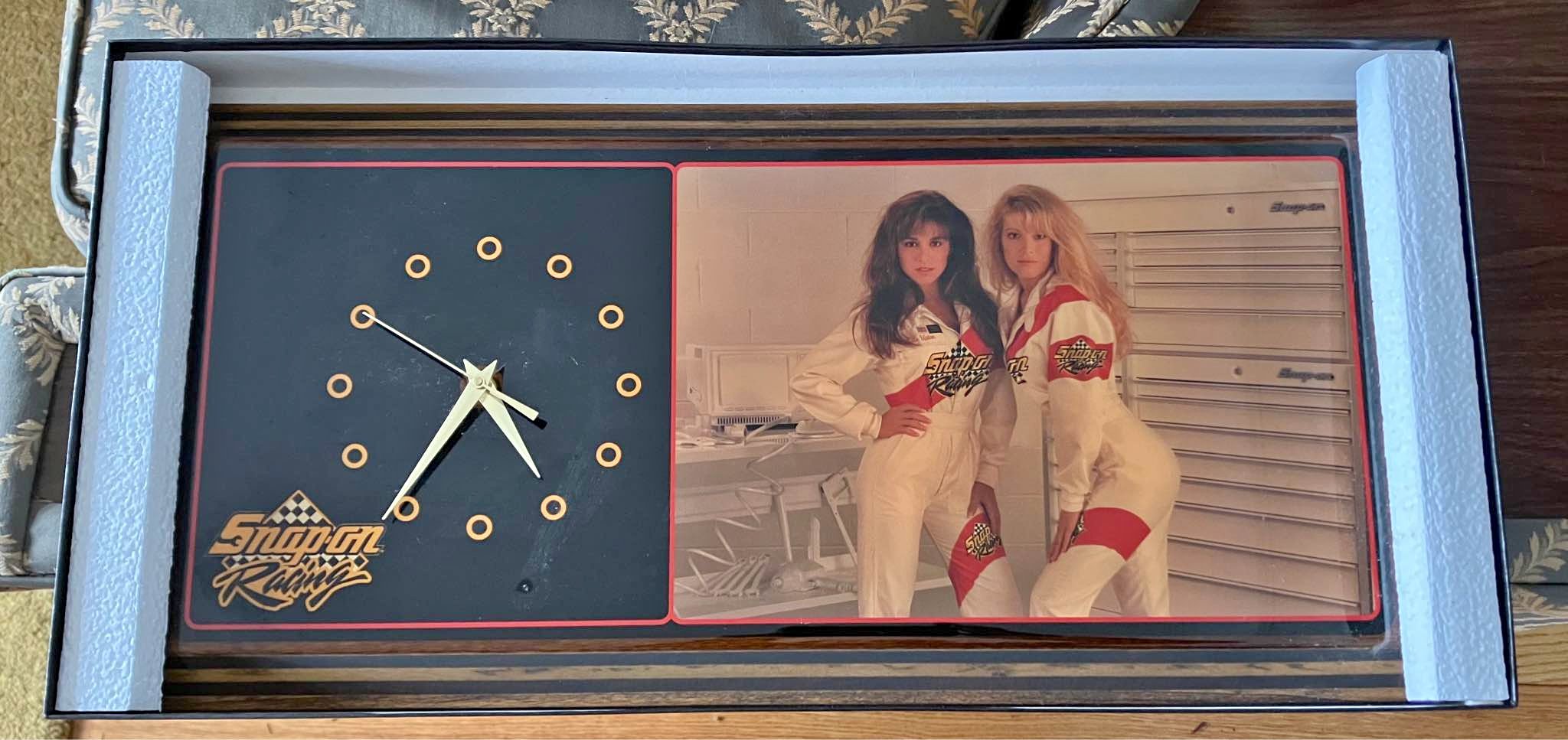 Vintage snap on tools racing clock NIB - Wall Clocks - Pontiac ...