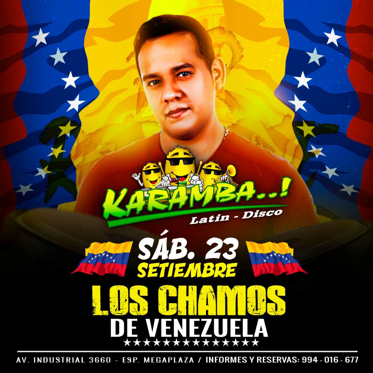 El Chamo Luis Guevara - Nos vemos este sabado 23 en la mejor discoteca ...