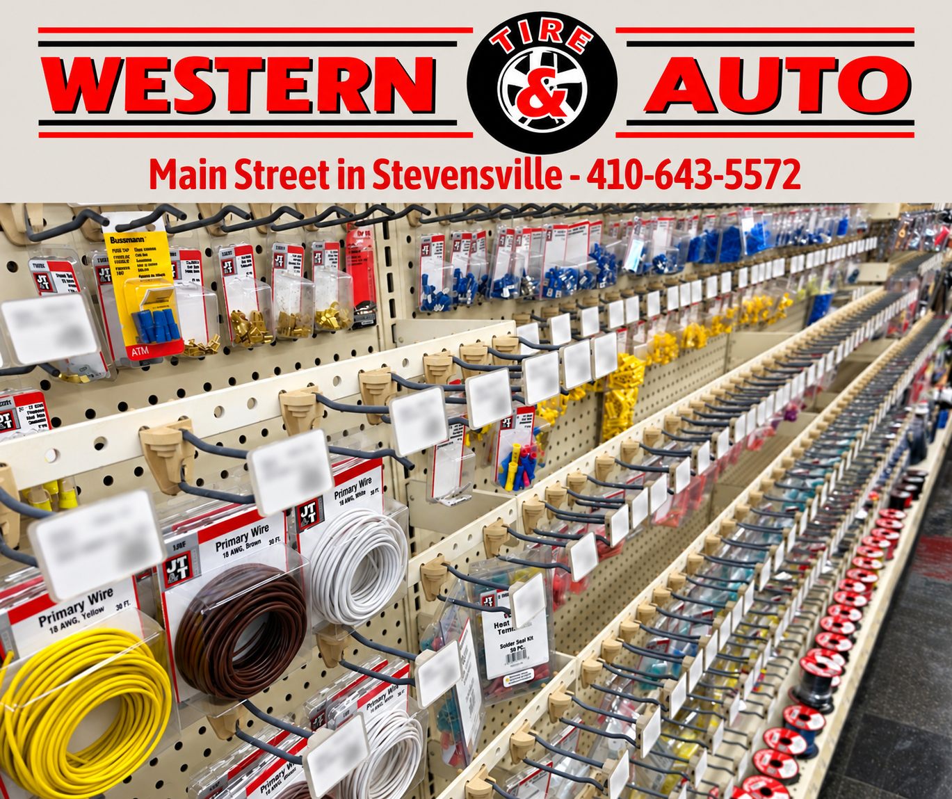 Tire M West on Main Street in Stevensville, MD - Hard-to-Find