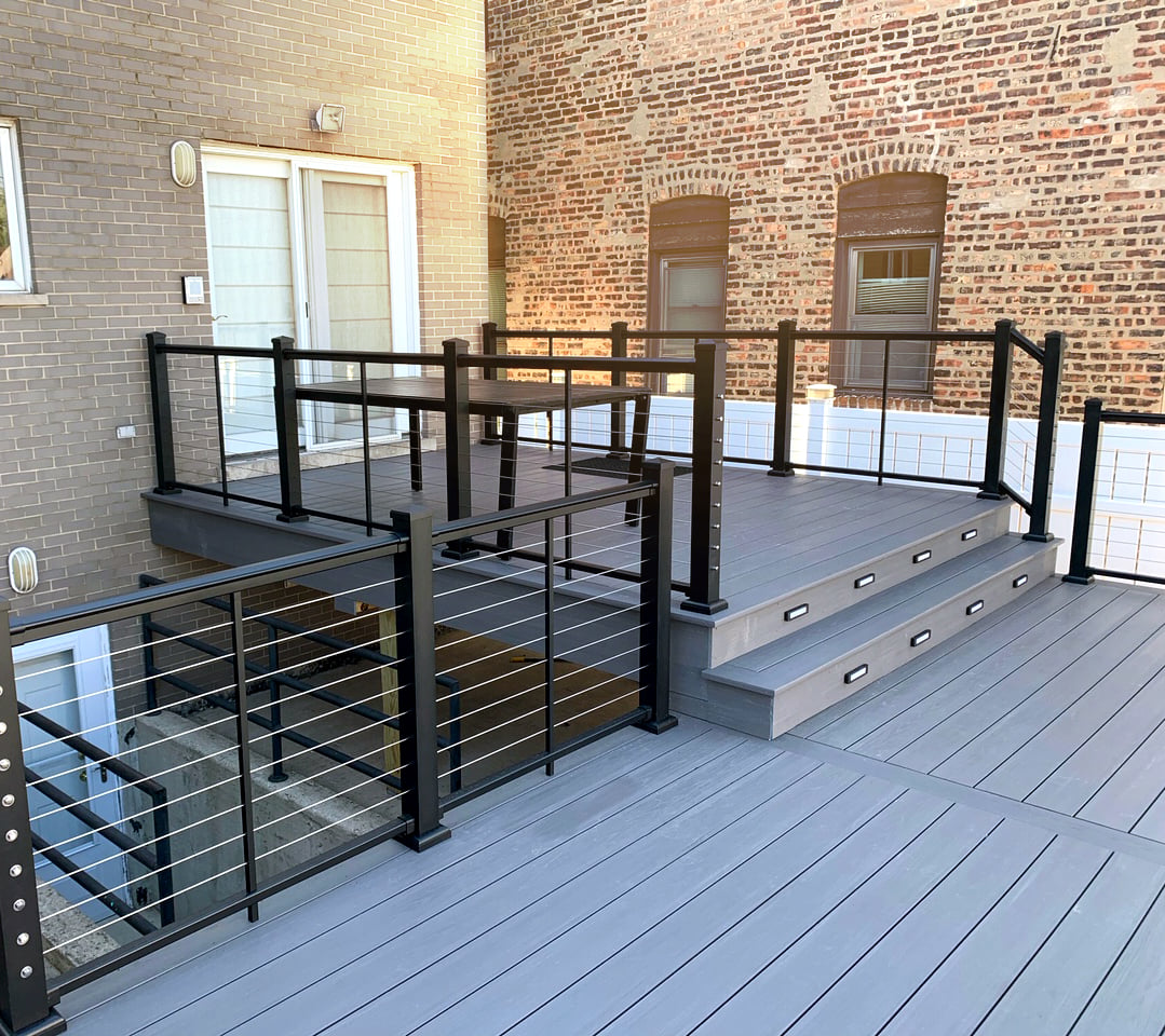 Great - Modern Style. Lasting Strength. ⚙️ This elevated deck features ...