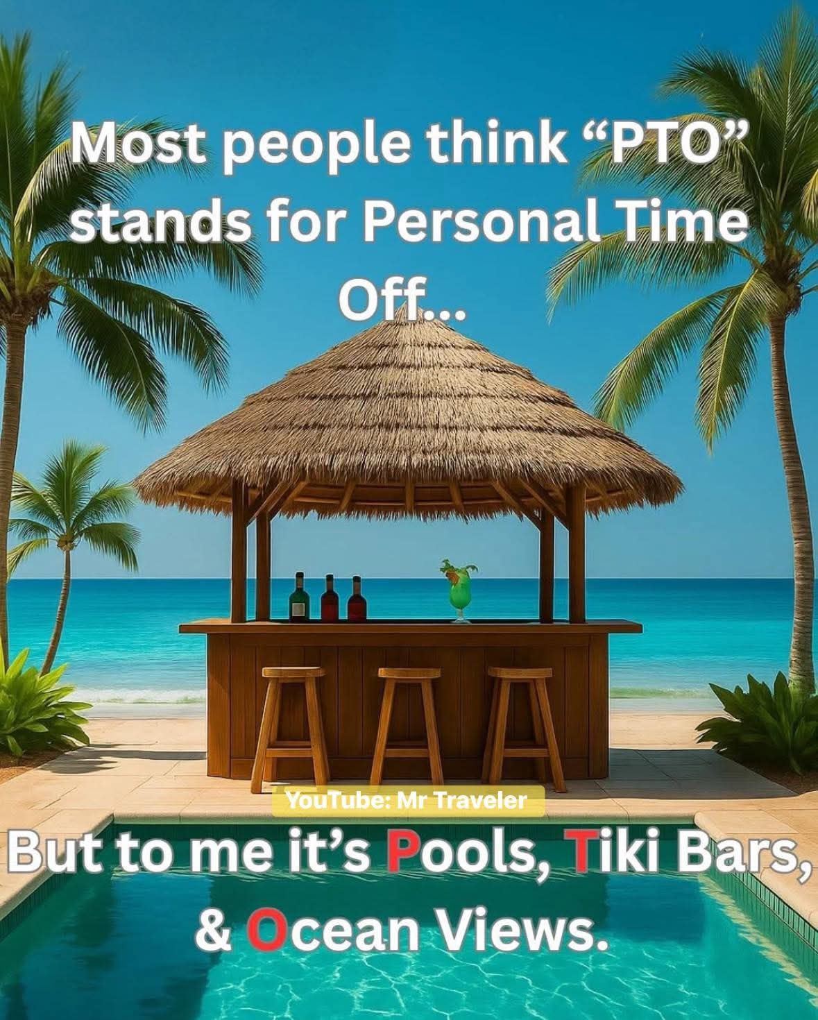 She Travels | Yassssssssss ️🏖 Pools ,tiki bars and Ocean views | Facebook