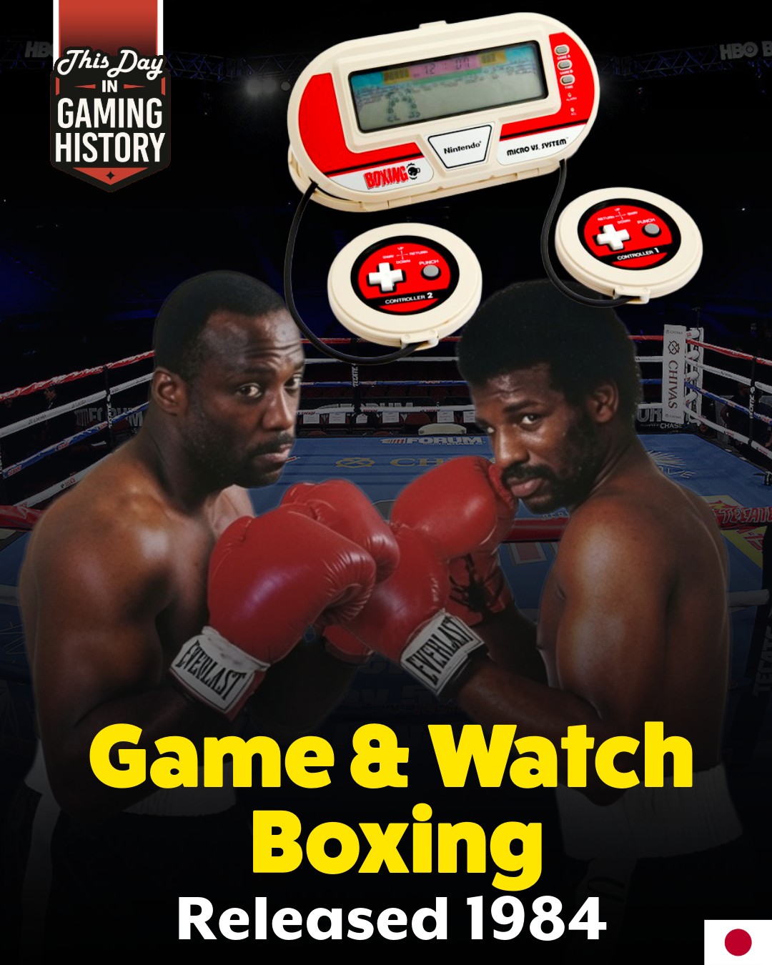 任天堂　ボクシング　MICRO vs. SYSTEM 42 years ago, Game & Watch Boxing was released in Japan 🥊 The