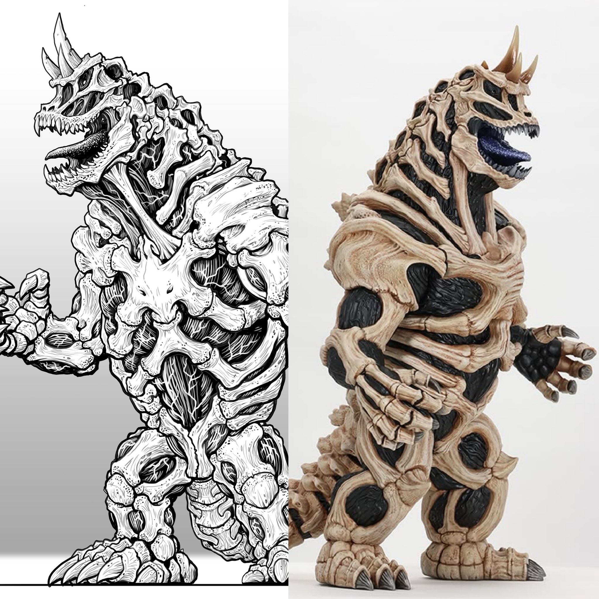 James - The Dino Fighter - Yeti .. designed by the legendary