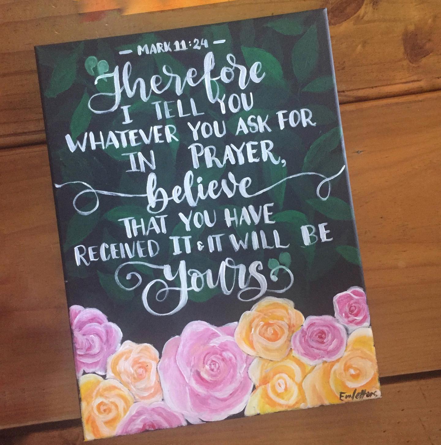 A custom order from Aussie.... - Artist EM - Lettering & Art