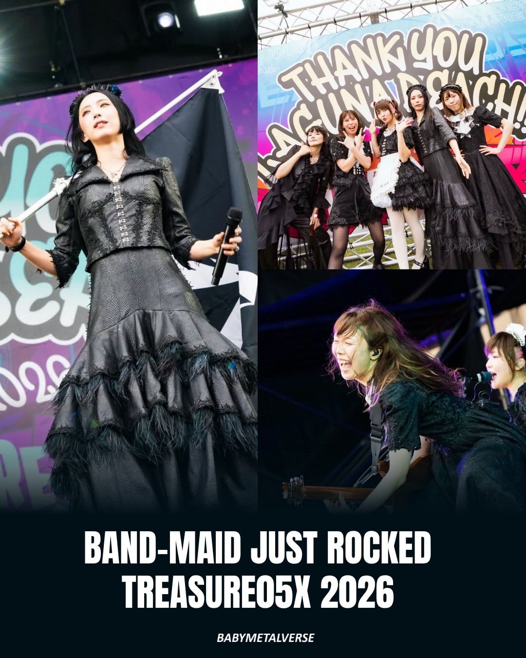 ミラニスタ BAND-MAID セット Band Maid rocks final Laguna Beach Treasure05X