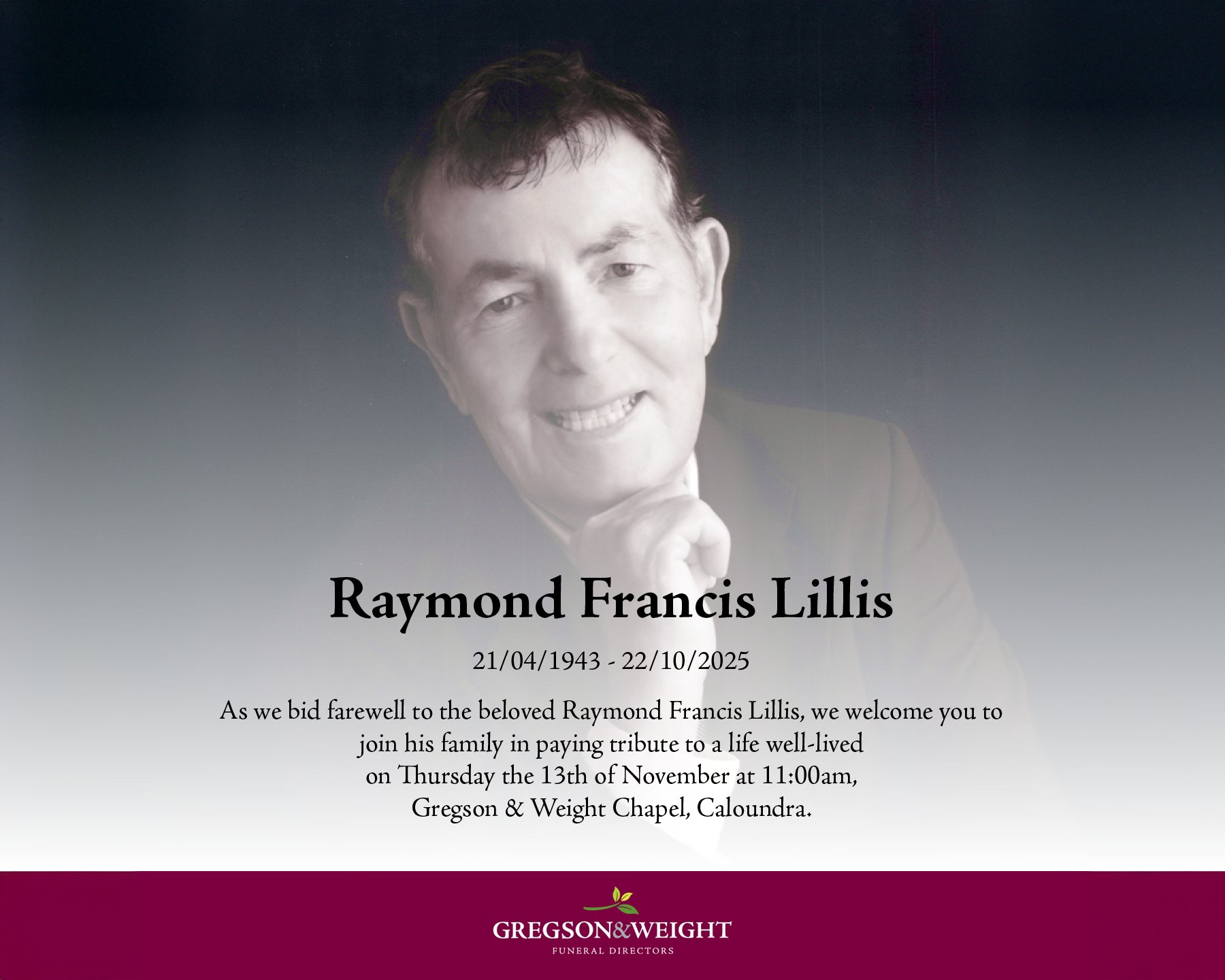 The family of George Robert... - Gregson and Weight Funerals | Facebook